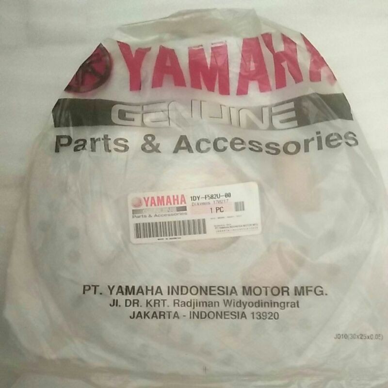 1DY-F582U แผ่นดิสก์ด้านหน้า JUPITER Z1 แผ่นดิสก์ที่ติดตั้ง Z1 แผ่นดิสก์ด้านหน้า JUPITER Z1 INJECTION