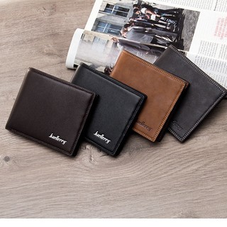 สินค้าขายดี!!! กระเป๋าสตางค์หนังผู้ชาย Baellerry ช่องใส่บัตรเยอะ W021