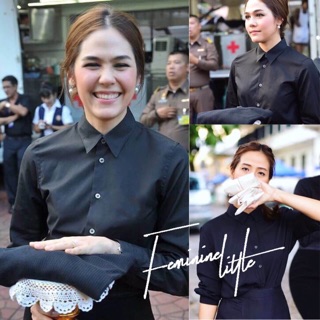 💬เชิ๊ตทรงสวย ผ้าคอมโบ