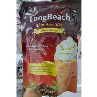 ชาไทยปรุงสำเร็จ ชาไทยกลิ่นวนิลา ชาแดง ตราลองบีช 400g LongBeach