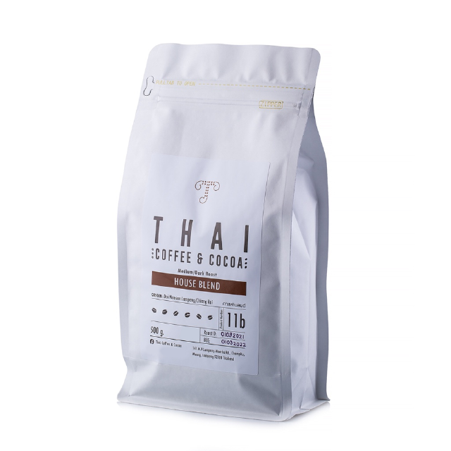 TCC กาแฟเบลนด์ กาแฟ House Blend  (500g.)