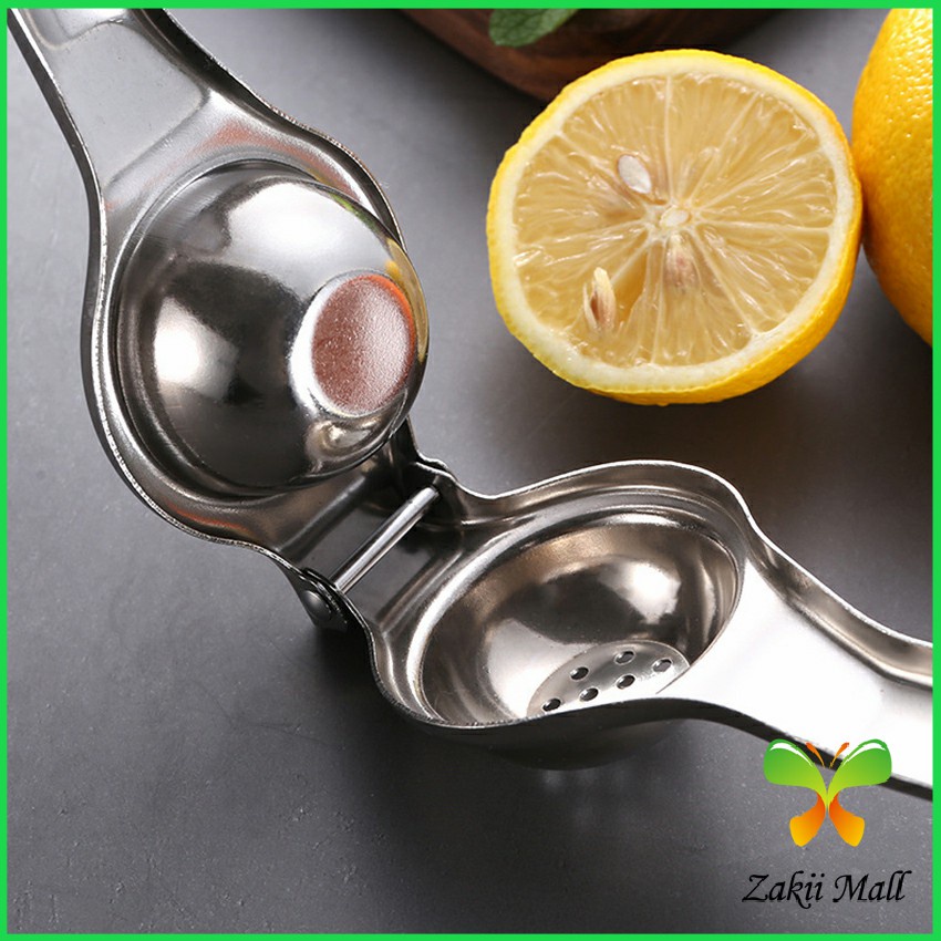 Zakii Mall ที่บีบมะนาว สเเตนเลส อย่างดี หนา ทนทาน  เครื่องคั้นน้ำผลไม้ Juicer