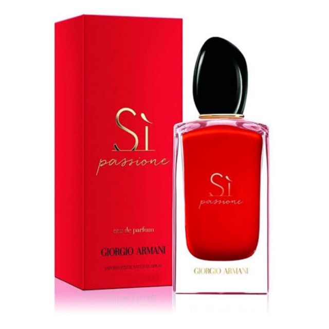 น้ำหอมตัวดัง GIORGIO ARMANI Si Passione Eau De Parfum 15ml (หัวสเปร์ย ...