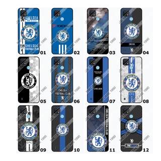 CHELSEA เชลซี เคสสกรีน REALME C11 2021 Realme C20 2021 Realme C21 Realme C1 Realme C21Y ลายฟุตบอลเชลซี