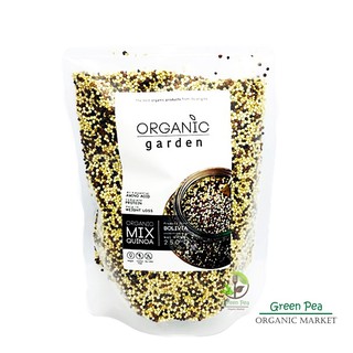 Organic garden Mix Quinua  ควินัว 3 สี   250 กรัม มิกซ์ควินัว ออร์แกนิค