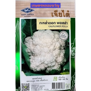 เมล็ดพันธุ์ กะหล่ำดอก ผักกะหล่ำดอก🥦🥦พอลล่า📌บรรจุ100เมล็ด🥬เก็บเกี่ยว40-45หลังหยอด ดอกสม่ำเสมอ ดอกกลมนูน