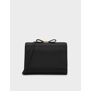 กระเป๋าสะพายข้าง Charles &amp; Keith BOW DETAIL CLUTCH BAG