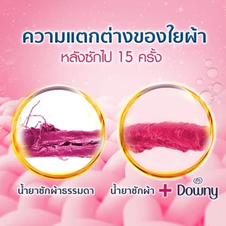Downy ดาวน์นี่ น้ำยาปรับผ้านุ่มสูตรเข้มข้น ถุงเติม กลิ่นช่อดอกไม้อันแสนสดชื่น 460 มล Laundry Softener Fresh Bouquet