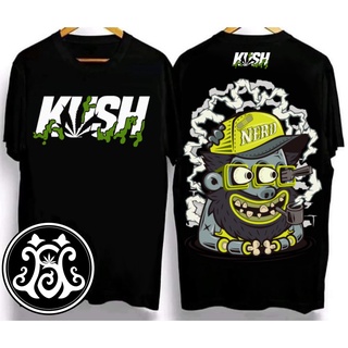 ผ้าฝ้าย 100%เสื้อยืด kush เสื้อยืดสุดเท่ Crew neck T-shirt. Oversized T-shirt เสื้อยืดผ้าคอตตอน V.21S-3XL