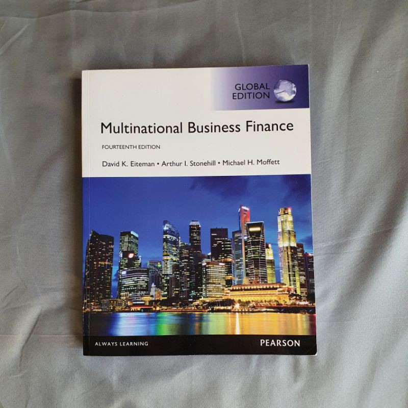 Text book📚 Multinational Business Finance 💱