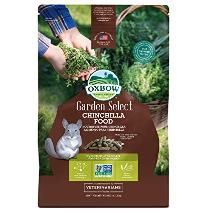 Oxbow Garden Select อาหารเม็ดสำหรับชินชิล่า สูตรเพิ่มความหอมกรุ่น เพิ่มผักและผลไม้