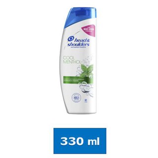 Head &amp; Shoulders เฮดแอนด์โชว์เดอร์ คูล เมนทอล Cool men thol แชมพู 330 m