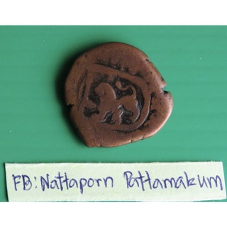 "เงินโจรสลัด"ของแท้จาก Spain เหsียญ Pirate Cob 1654 Coin ​ในยุคอาณานิคม Spain ค.ศ 1600ขนาด 21 mm
