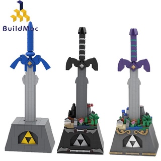 ของเล่นตัวต่อเลโก้ เกม Zeldaing Figures Dark Link Master Sword Hyrule Castle Hailars Fantasy Blocks