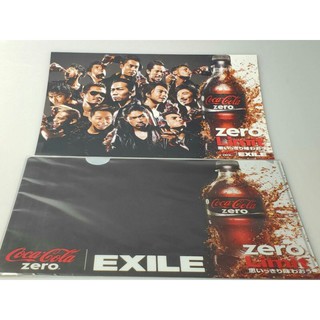 แฟ้ม A4 + โปสเตอร์ 💥Coca Cola Zero EXILE 💥 ของใหม่ พร้อมส่ง