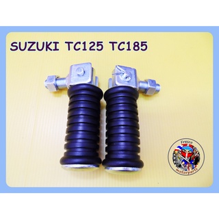 พักเท้าหลัง SUZUKI TC125 TC185 Rear passenger footrest set