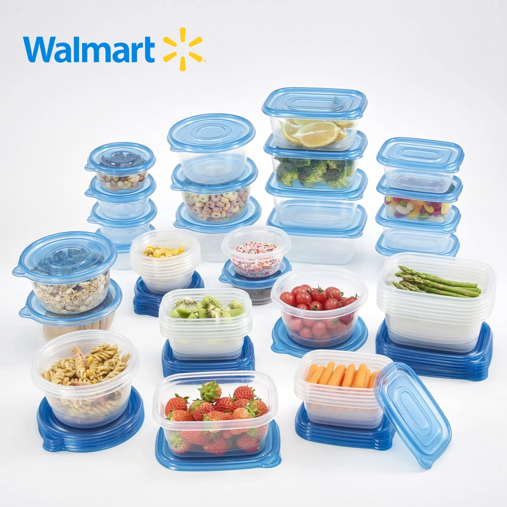 Mainstays 92PC Multi Size Food Storage Container Set กล่องใส่อาหาร เข้า