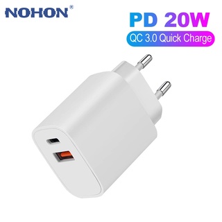 PD 20W USB Charger Quick Charge QC 3.0 Fast Phone Wall Charger Adapter For iPhone 14 13 12 11 Pro iPad Huawei Xiaomi S00