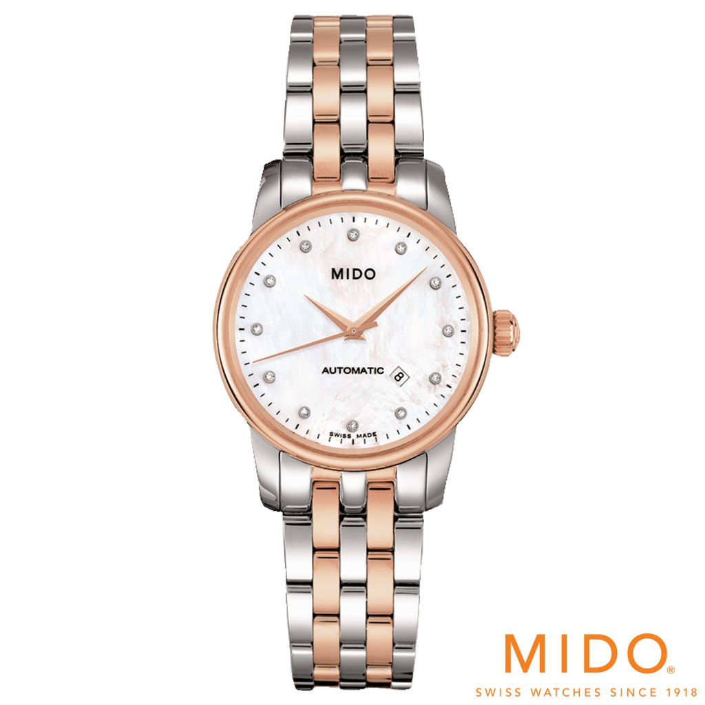 Mido รุ่น BARONCELLI นาฬิกาสำหรับผู้หญิง รหัสรุ่น M7600.9.69.1