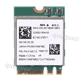 QUU RTL8821CE FRU 01AX710 Wifi Bluetooth 4.2 Wireless Card 2.4G 5.8G for E470 E470c