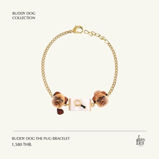 FAIRY TALES - Pug Bracelet สร้อยข้อมือหมาปั๊ก