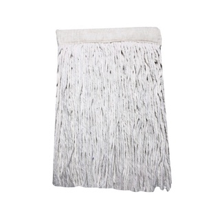 Chaixing Home อะไหล่ม๊อบผ้าฝ้าย 300 กรัม KASSA HOME ขนาด 10 นิ้ว สีขาว