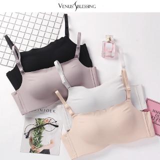 NEW Japan Ubras Seamless Yoga Bra Sports Wireless Women Underwear 无痕冰丝抹胸🦄Seamless Bra