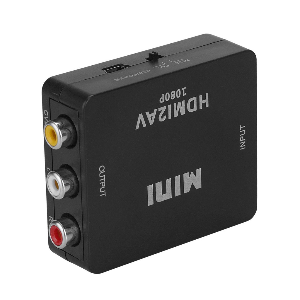 HDMI 1080Pไปเป็นสัญญาณ AVตัวแปลงสัญญาณภาพและเสียงจาก