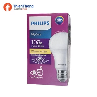 Philips หลอดไฟ ฟิลิปส์ LED Bulb Mycare 10W E27