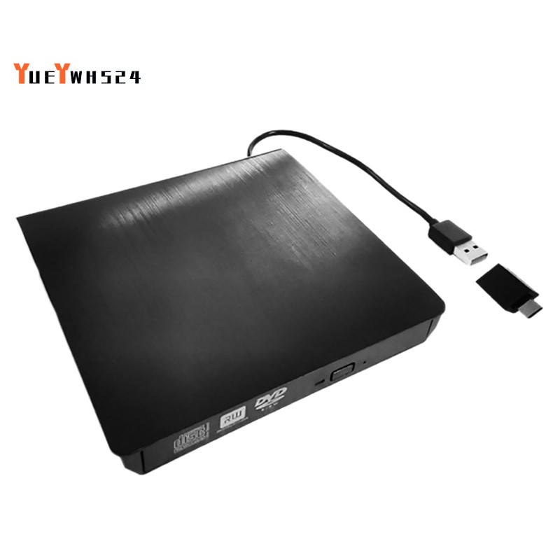 External CD DVD Drive USB3.0 + TypeC DVD Player CD DVD Burner for