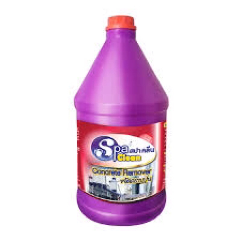น้ำยาขจัดคราบปูนใส SPACLEAN รุ่น X-L ขนาด 3.8 ลิตร สีใส