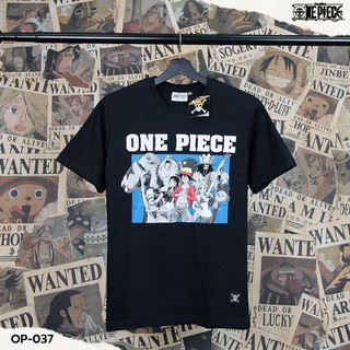 ราคาระเบิดเสื้อยืด one piece ลิขสิทธิ์แท้ (037)รหัสเต็ม S-3XL