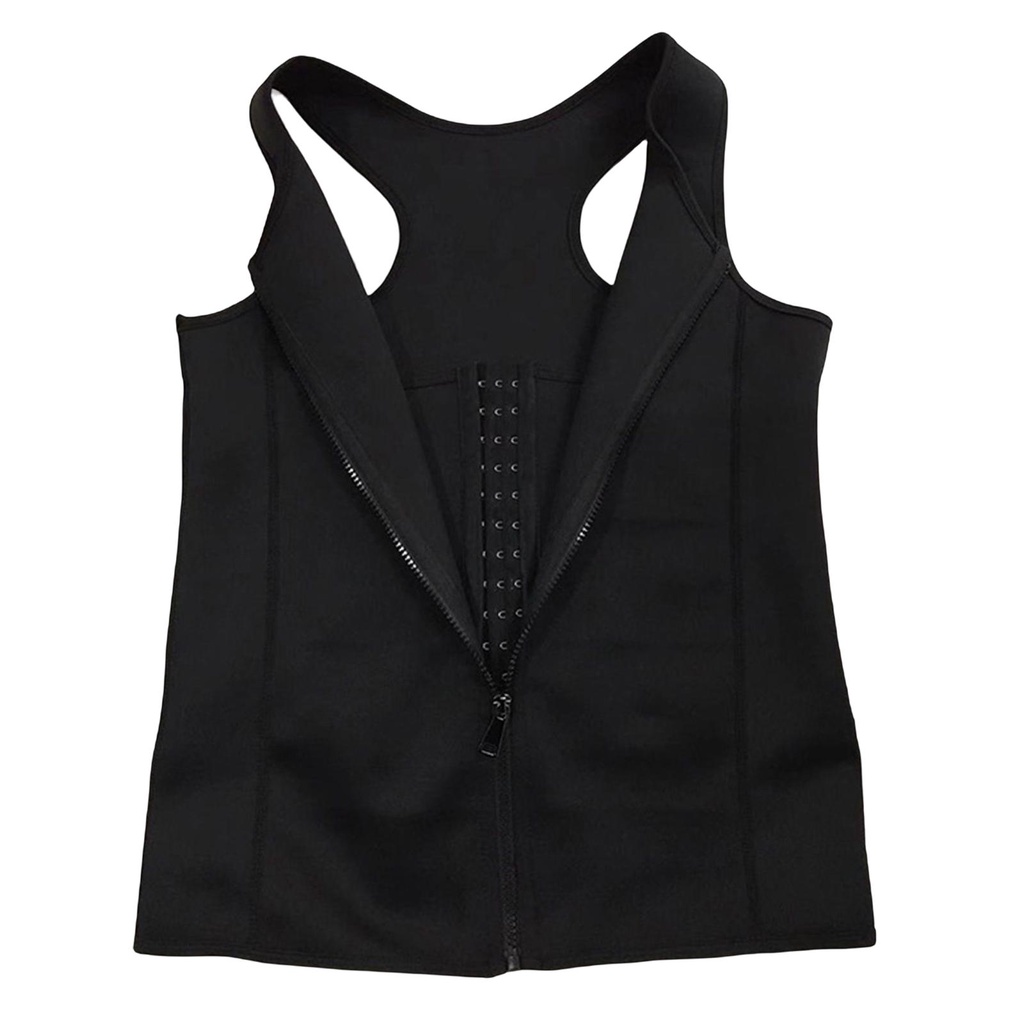 Men Sauna Sweat Waist Trainer Tank Top Vest Suit Body Shaper Belt Corset flourishroly3.th