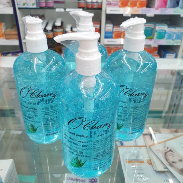 เจลล้างมือ  O Clean plus