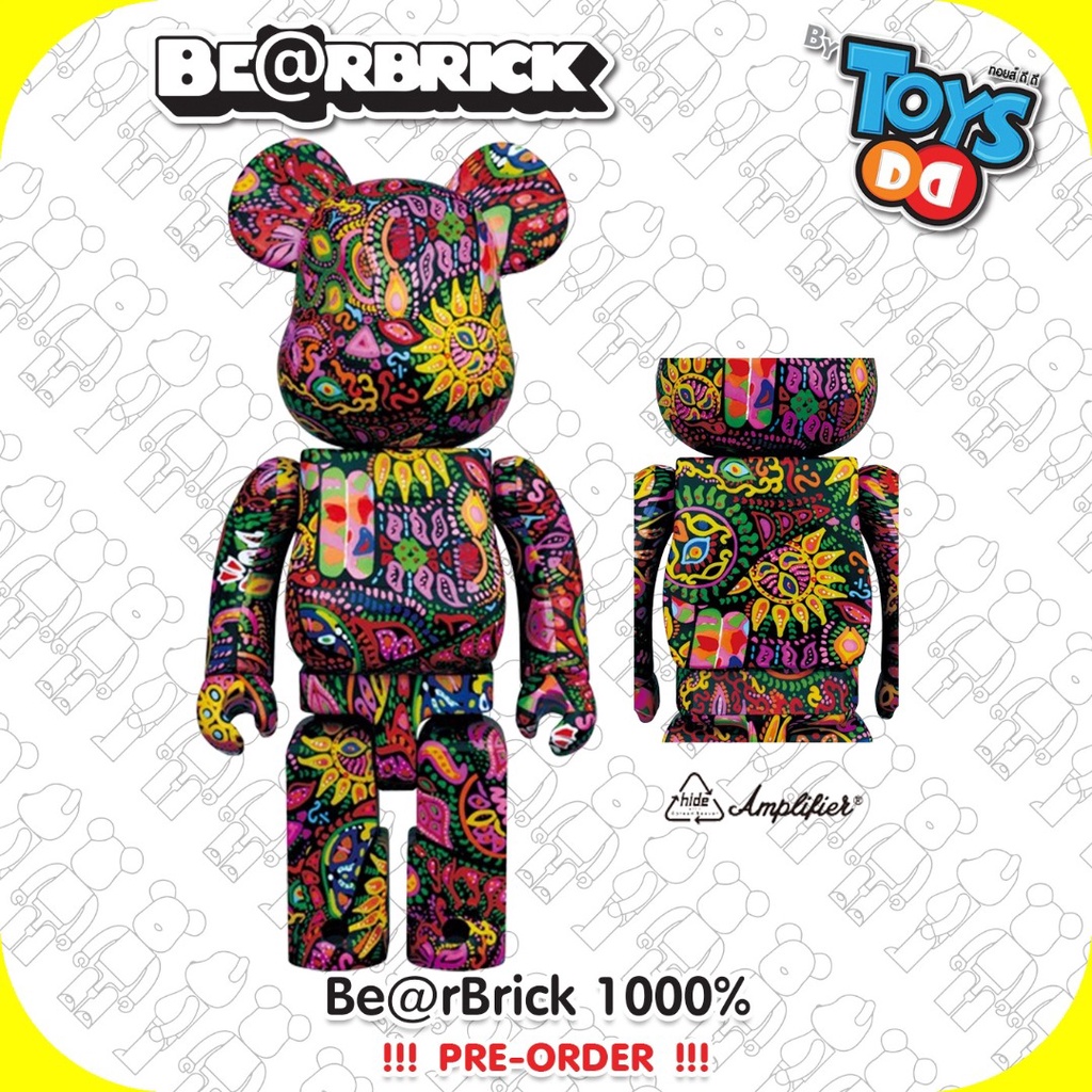Be@rbrick Psychedelic Paisley 1000% 🔥🔥 Pre-Order 0 