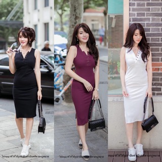 Joobs Classic rib dress