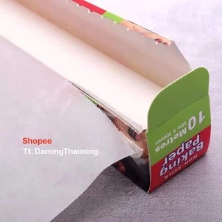 กระดาษไขรองอบ มีดตัดในตัว BAKING PAPER