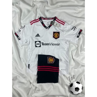 ชุดบอล Manc. United (White, Player Grade) เสื้อบอลและกางเกงบอลผู้ชาย ปี 2022-2023