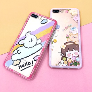 พร้อมส่ง OPPO A5/A9(2020) A15 VIVO Y12/Y17 Y20  Y76 (5G) REALME 5 เคสนิ่มใส TPU พิมพ์ลายการ์ตูน เคสมือถือแฟชั่น