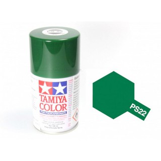 tamiya 86022 PS-22 RACING GREEN สำหรับพ่นบอดี้โพลีคาร์บอเนตแบบใส