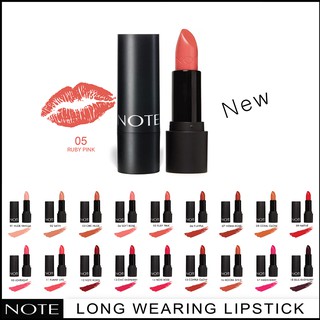 NOTE COSMETICS LONG WEARING LIPSTICK 05 RUBY PINK