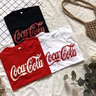 เสื้อยืดสกรีน Coca Cola เสื้อคอกลม