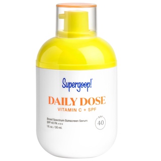 SUPERGOOP! Daily Dose Vitamin C + SPF Broad Spectrum Sunscreen Serum SPF 40 Pa+++ 30 ml