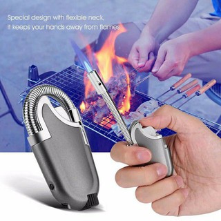 ไฟแช็คแก๊ส ไฟฟู่ Outdoor lighter  พับเก็บคอได้