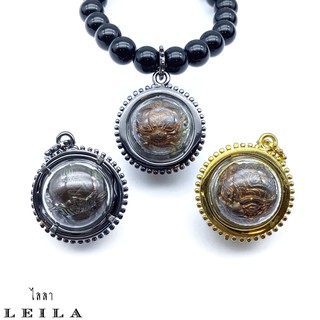 Leila Amulets ปรอทกรอ รุ่นวันพญาวัน (พร้อมกำไลหินฟรีตามรูป)