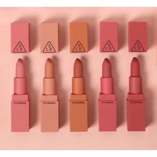 ( แท้💯✅พร้อมส่ง )  3CE MOOD RECIPE MATTE LIP COLOR