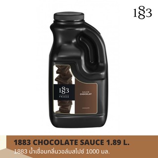 1883 ซอส ช็อกโกแลต พรีเมี่ยม เข้มข้น 1.89 ลิตร(1883 CHOCOLATE SAUCE 1.89 L.)