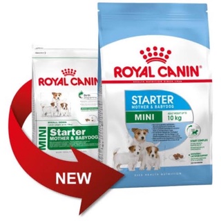 Royal Canin Mini Starter 1 Kg อาหารสุนัข สูตรลูกสุนัขแรกเกิด และแม่สุนัขช่วงตั้งท้องน้ำหนักไม่เกิน 10 กิโลกรัม