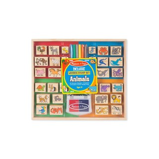 Melissa &amp; Doug   Deluxe Stamp Set Animal