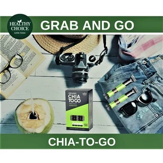 [ แพ็คคู่ ] HEALTHY CHOICE | เมล็ดเจียทูโก ขนาด 100g (CHIA-TO-GO 10gX10ซอง) X 2 กล่อง